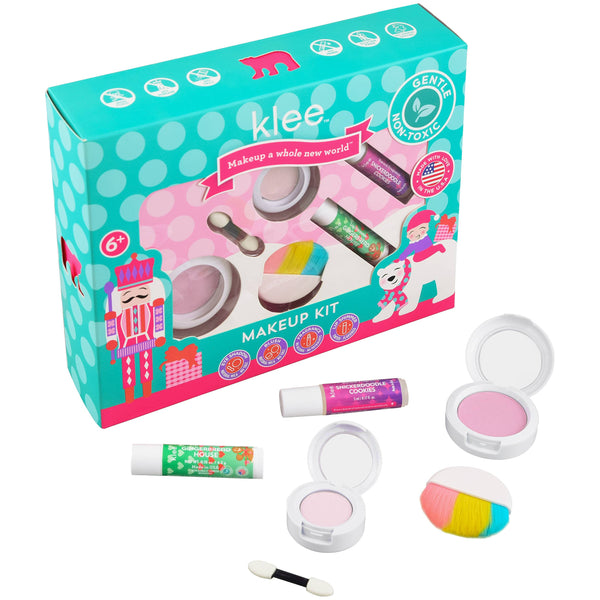 Santa's Chalet - Holiday 4PC Mineral Makeup Kit: Santa's Chalet - Lulu Bella Boutique