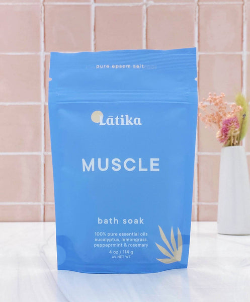 Holiday ❄️ Muscle  Epsom Bath Soak  ⚫  - Lulu Bella Boutique
