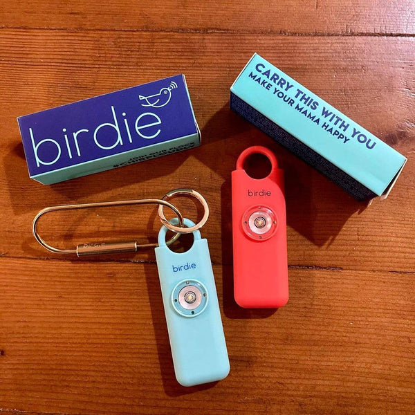 She's Birdie Personal Safety Alarm: Single / Metallic Indigo - Lulu Bella Boutique