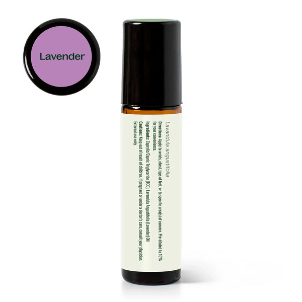 Organic Lavender Essential Oil Pre-Diluted Roll-On 10 mL - Lulu Bella Boutique