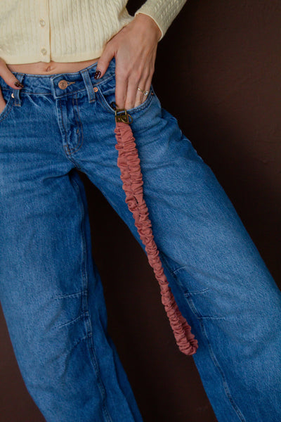 Dusty Rose Lanyard - Lulu Bella Boutique