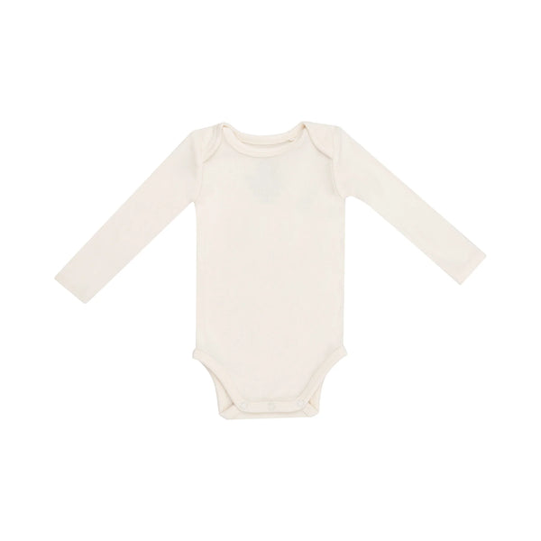 Solid Ribbed Bodysuit in Sugar Swizzle - Lulu Bella Boutique
