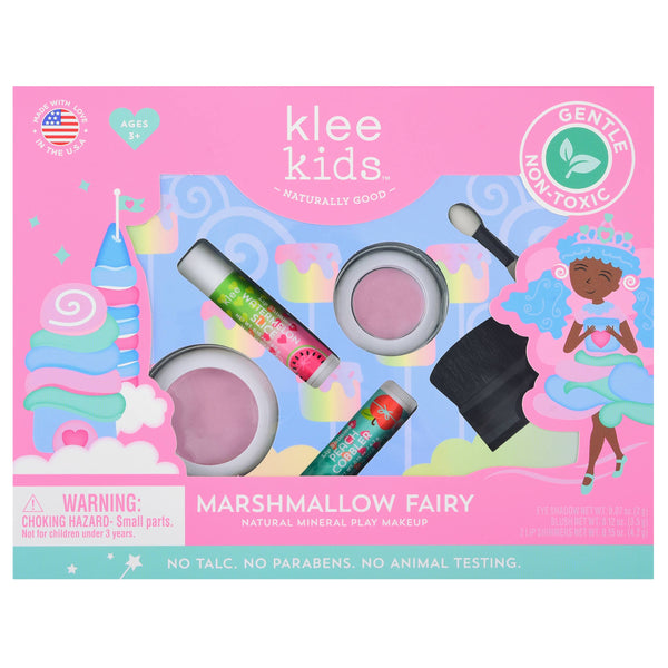 NEW! Marshmallow Fairy - Klee Kids Play Makeup 4-PC Kit: Birthday Party Fairy - Lulu Bella Boutique