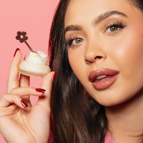 Limited Edition, Lip Scrub, Holiday, Frosted Sugar Plum - Lulu Bella Boutique