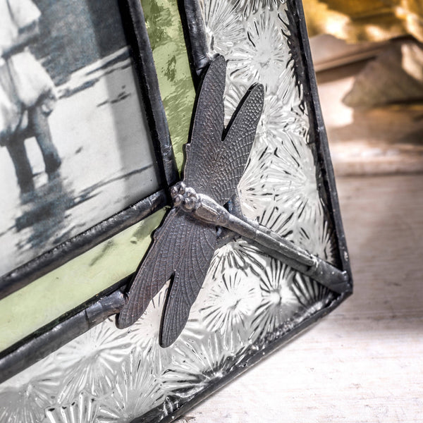 Dragonfly Picture Frame 4x6 Horizontal  By J Devlin Pic 107 - Lulu Bella Boutique