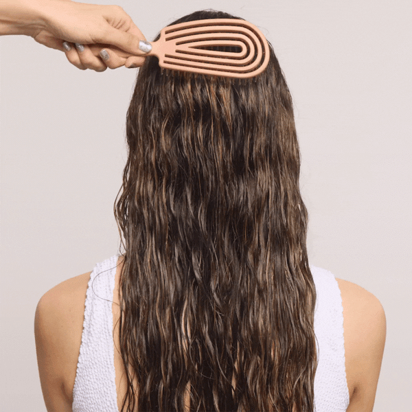 Detangling Flexi Brush - Terracotta - Lulu Bella Boutique