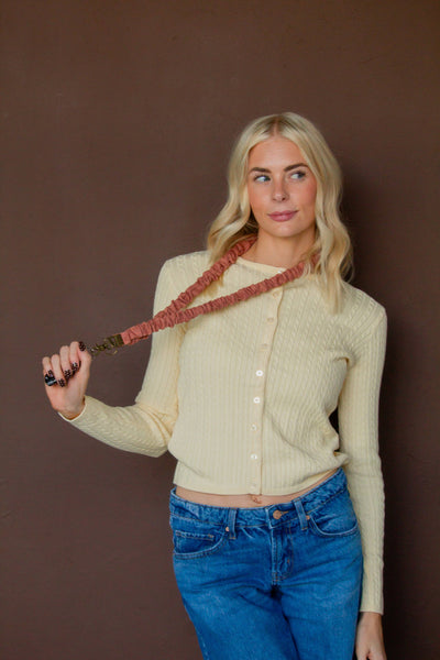 Dusty Rose Lanyard - Lulu Bella Boutique