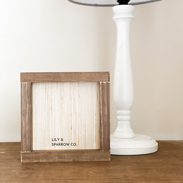 And Thank You For A House Full of People I Love: White / 17x13" - Lulu Bella Boutique