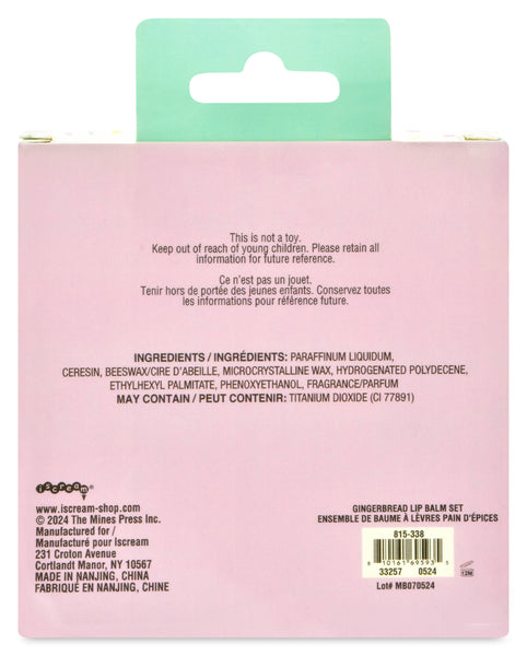 GINGERBREAD LIP BALM SET - Lulu Bella Boutique