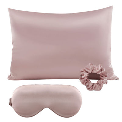 Satin Sleep Set: Mauve - Lulu Bella Boutique