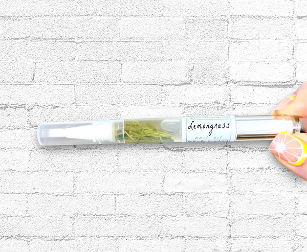 Lemongrass Cuticle Oil Nail Pen - Lulu Bella Boutique