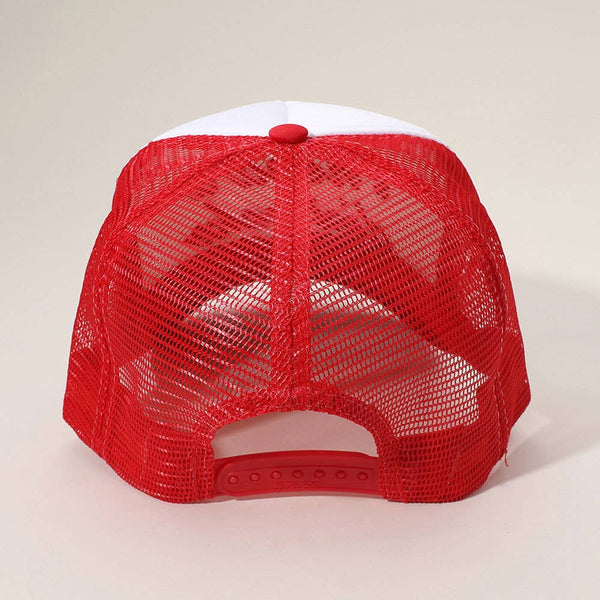 I NEED A DIET COKE Embroidered Mesh Back Scuba Trucker Hat - Lulu Bella Boutique