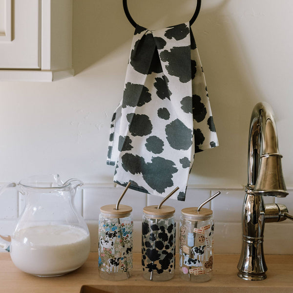 Cow Spots Tea Towel - Lulu Bella Boutique
