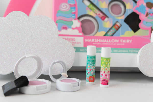 NEW! Marshmallow Fairy - Klee Kids Play Makeup 4-PC Kit: Birthday Party Fairy - Lulu Bella Boutique