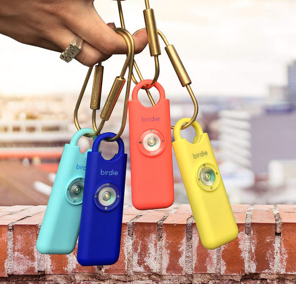 She's Birdie Personal Safety Alarm: Single / Metallic Indigo - Lulu Bella Boutique