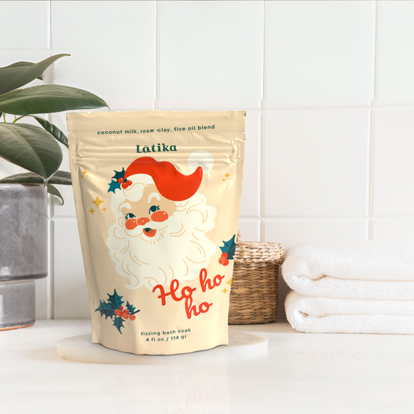 Christmas - Santa Fizzing Bath Soak - Lulu Bella Boutique