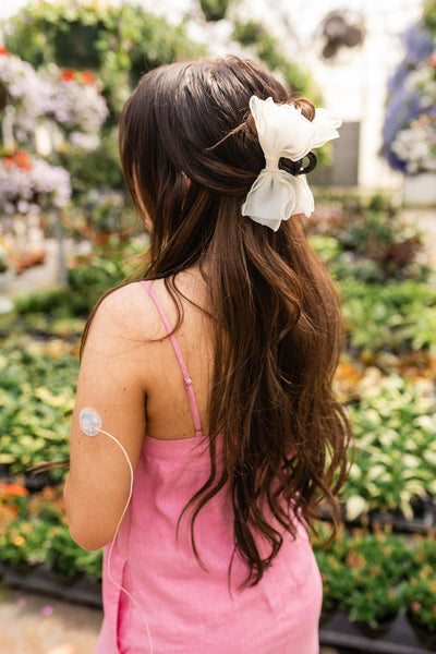 Fancy Bow Claw Clip - Multiple Colors: Black - Lulu Bella Boutique