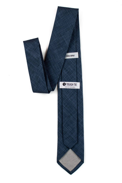 Cobalt - Dark Blue Tie: 2.5" Slim/Skinny Tie - Lulu Bella Boutique