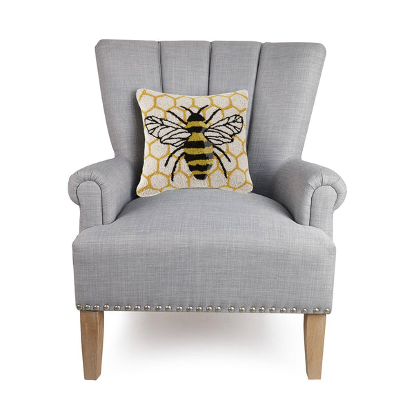 Honeycomb Bee Hook Pillow - The Pillow Shop - Lulu Bella Boutique