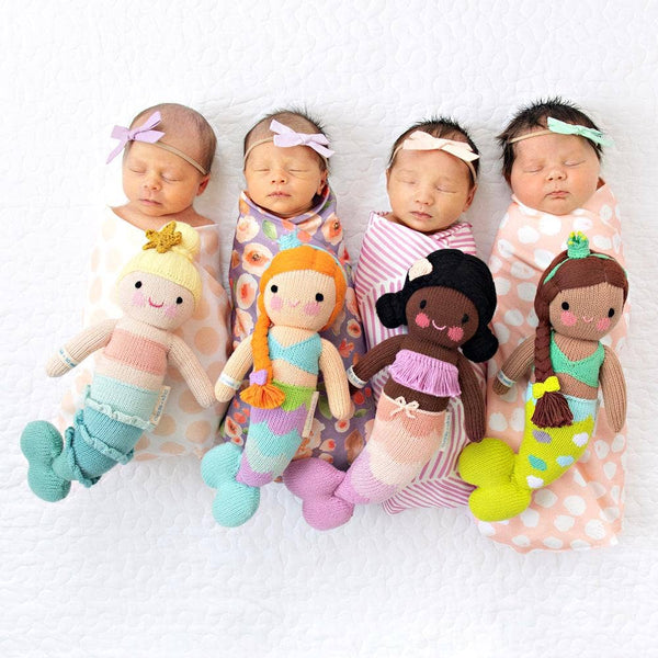 Skye the mermaid, gives 10 meals: Little - 13" - Lulu Bella Boutique