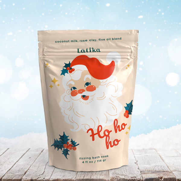Christmas - Santa Fizzing Bath Soak - Lulu Bella Boutique
