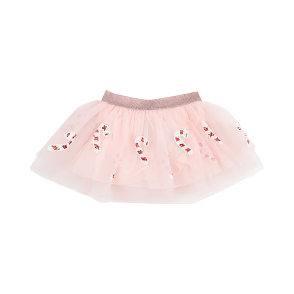 Holiday Tutu Skirt - Christmas Candy Canes - Lulu Bella Boutique