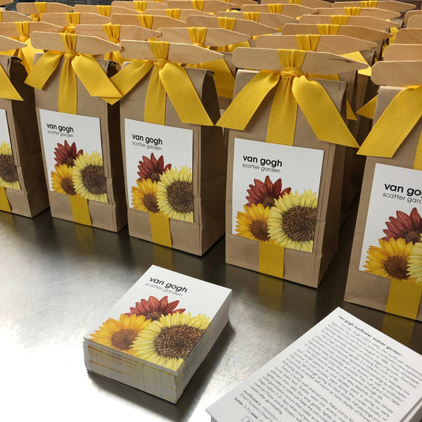 Scatter Garden | Van Gogh Sunflowers | Best Seller: Van Gogh Sunflower - Lulu Bella Boutique