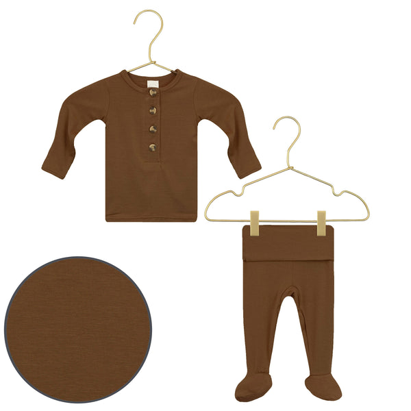 Cannon Top + Bottoms: 3-6 Month - Lulu Bella Boutique