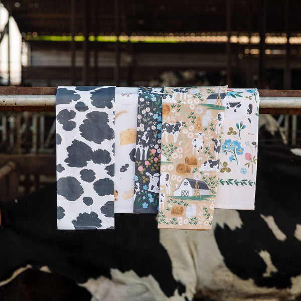 Cow Spots Tea Towel - Lulu Bella Boutique