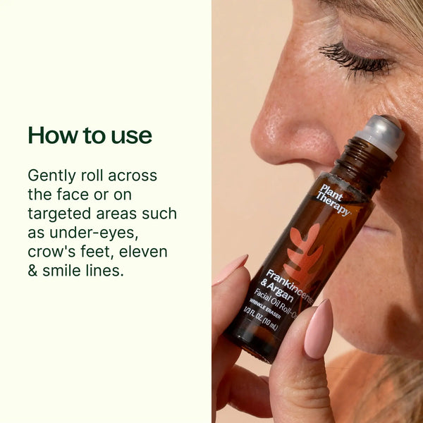 Frankincense & Argan Facial Oil Roll-On 10 mL - Lulu Bella Boutique