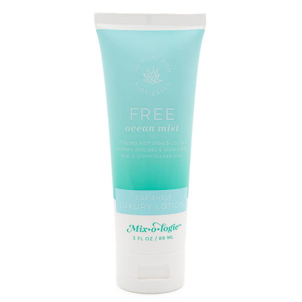 Free (ocean mist) | Top Shelf Luxury Lotion (3 Fl. Oz) - Lulu Bella Boutique