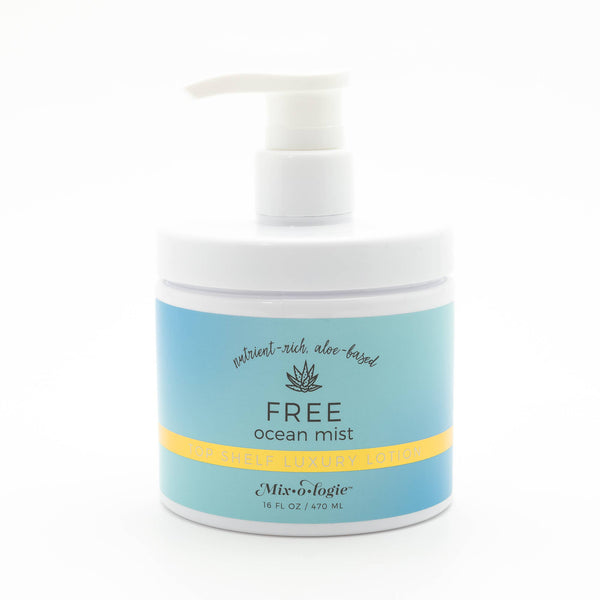 Free (ocean mist) | Top Shelf Luxury Lotion (16 oz. Tub) - Lulu Bella Boutique