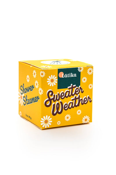 Fall Shower Steamer Cube - Sweater Weather - Lulu Bella Boutique