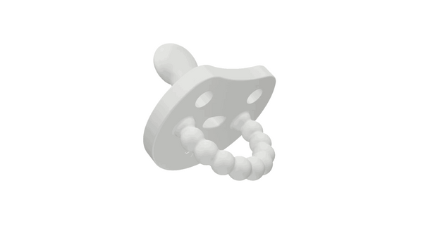 Cutie PAT Smile (0m+) Pacifier + Teether Sets: Blossom - Lulu Bella Boutique