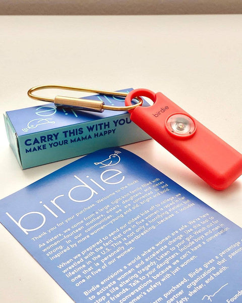 She's Birdie Personal Safety Alarm: Single / Metallic Indigo - Lulu Bella Boutique