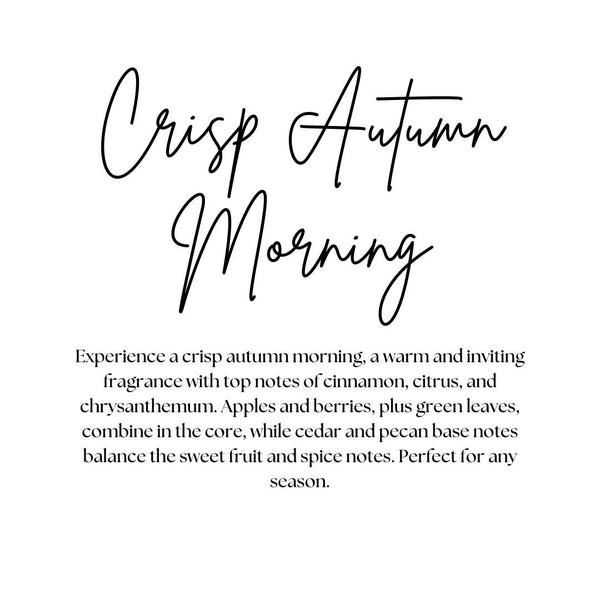 CRISP AUTUMN MORNING | CAR DIFFUSER - Lulu Bella Boutique