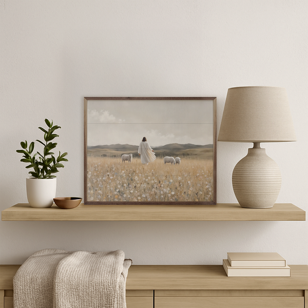 Jesus In The Spring: 20x16 - Lulu Bella Boutique