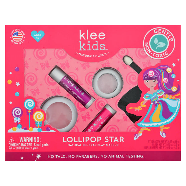 NEW! Marshmallow Fairy - Klee Kids Play Makeup 4-PC Kit: Birthday Party Fairy - Lulu Bella Boutique