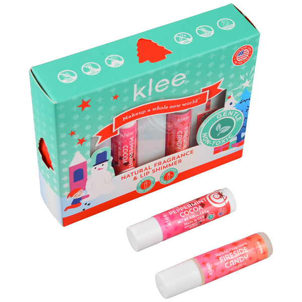 Fireside Candy - Natural Fragrance Lip Shimmer Set: Snickerdoodle Cookies - Lulu Bella Boutique