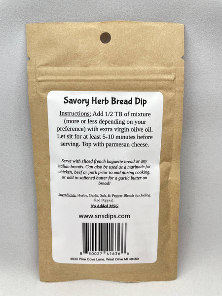 Savory Herb Bread Dip Mix - Lulu Bella Boutique
