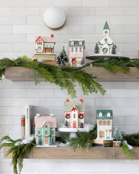 VIL1154 - Christmas Village Merry House - Lulu Bella Boutique