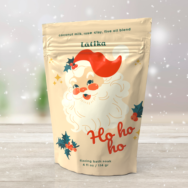 Christmas - Santa Fizzing Bath Soak - Lulu Bella Boutique
