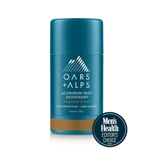 Men's Aluminum Free Deodorant, Bergamot Grove, Vegan, Clear - Lulu Bella Boutique