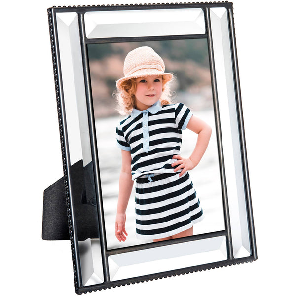 Crystal Glass Picture Frame 5x7 4x6 2.5x3.5 By J Devlin: 5x7 - Lulu Bella Boutique