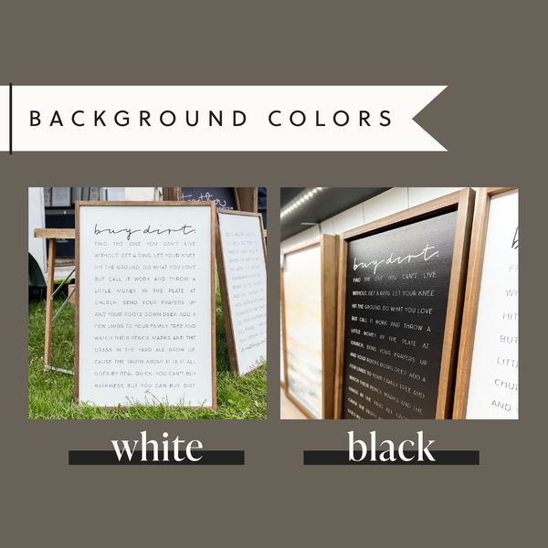 If You Want to Change the World | Mother's Day Gifts: White / Dark Walnut / 17x17" - Lulu Bella Boutique