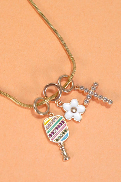 CLUSTER CHARMS - TITANIUM STEEL OR BRASS CHARMS | 40CM100: MAMA - Lulu Bella Boutique