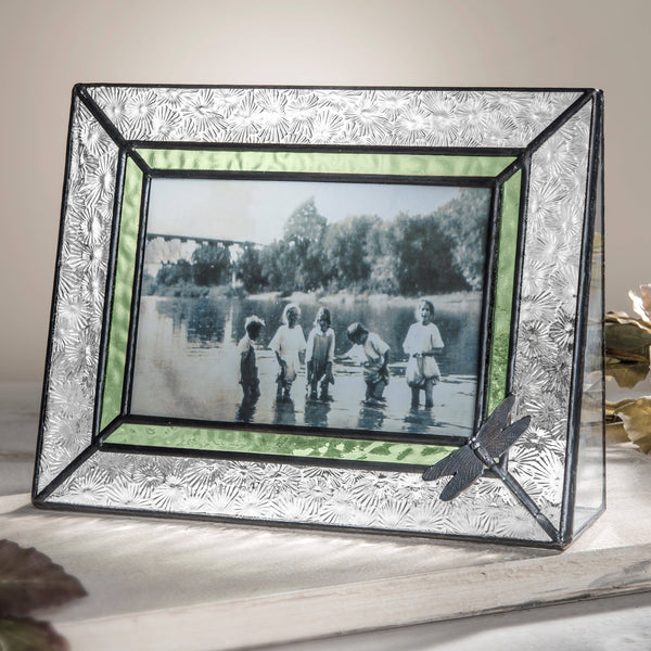 Dragonfly Picture Frame 4x6 Horizontal  By J Devlin Pic 107 - Lulu Bella Boutique