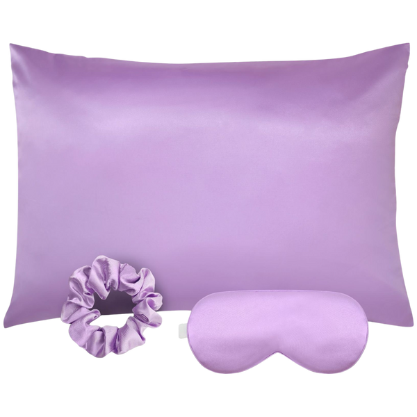 Satin Sleep Set: Mauve - Lulu Bella Boutique