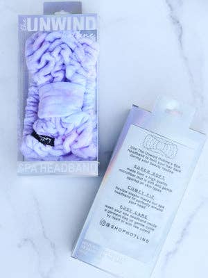 Microfiber Spa Headband: Tie Dye - Lulu Bella Boutique
