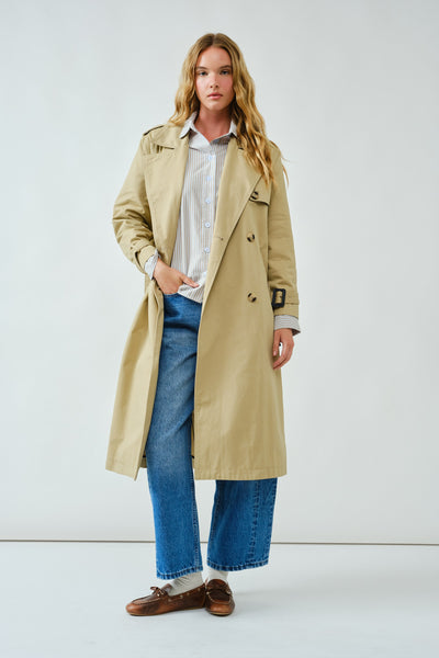 Aimee Trench Coat - Lulu Bella Boutique